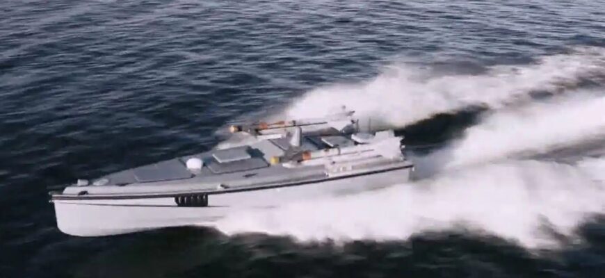 Magura V7: опубліковано перше фото БЕК, яка відправила Су-30 ЗС РФ на дно Чорного моря Magura V7: опубліковано перше фото БЕК, яка відправила Су-30 ЗС РФ на дно Чорного моря