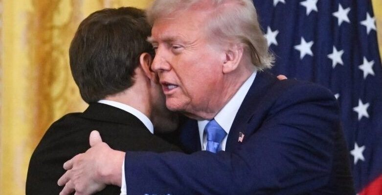 Тричі одружений Трамп дав пораду Макрону після “ляпаса”
