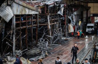 Що залишилось від ринку “Барабашово” після атаки на Харків (фото)