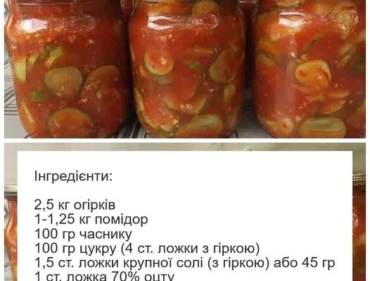 Огірки в томаті на зиму – смачненький рецепт. рецепт