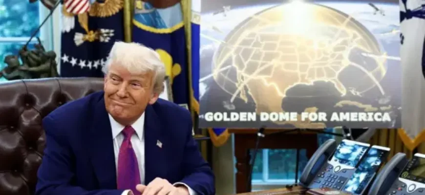 Трамп анонсував систему ППО “Золотий купол”над США: Китай і РФ виступили з різкими заявами. ВІДЕО