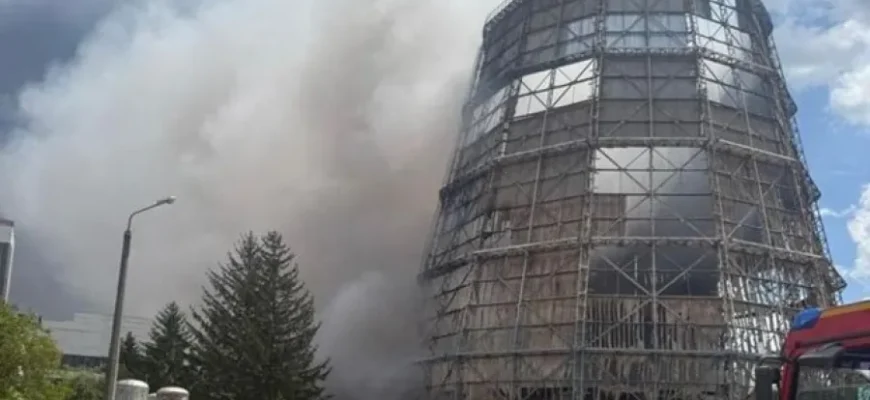 У Білій Церкві спалахнула пожежа на ТЕЦ