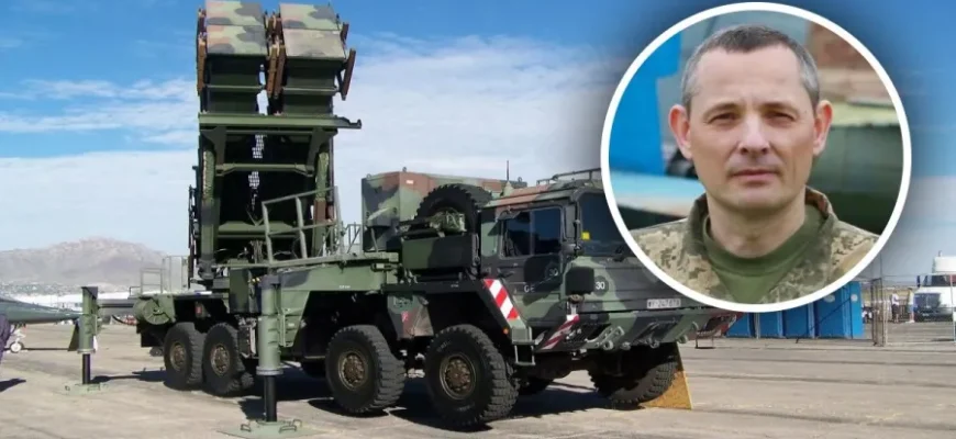 У Повітряних силах розповіли про запаси ракет для захисту неба