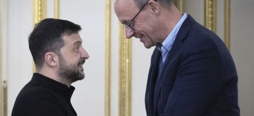 Зеленський і Мерц після розмови з Трампом провели переговори: про що домовилися