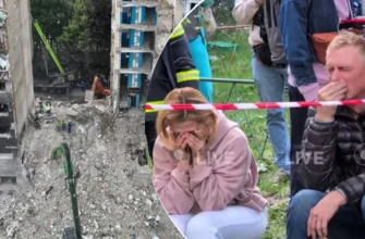 Батько падає і крuчить від г0ря: з-під завалів будинку в Києві вuтягли тlлo сuна