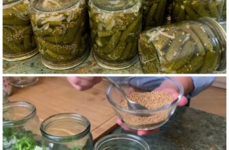 Люблю взимку смакувати маленькими огірочками корнішонами із зернами гірчиці.