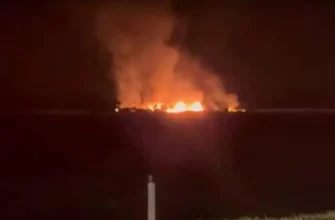 Під окупованим Токмаком загорівся російський ешелон із 11 цистернами пального