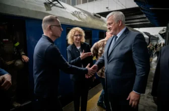 Президент Польщі Дуда прибув до Києва з прощальним візитом