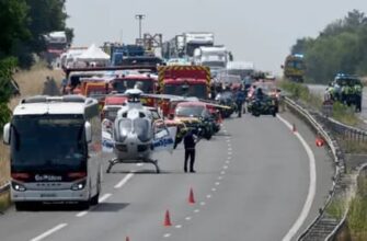 В ДТП потрапив автобус з українськими підлітками: четверо загиблих