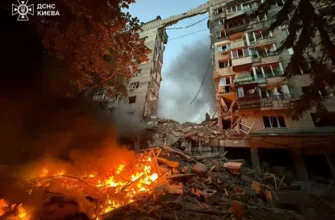 У Києві оголосили День жалоби за загuблими внаслідок масованої атаки Росії