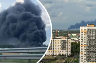 Вий сирен та крики людей! В ці хвилини! Масштабна пожежа на заводі. Відео – Ми з України
