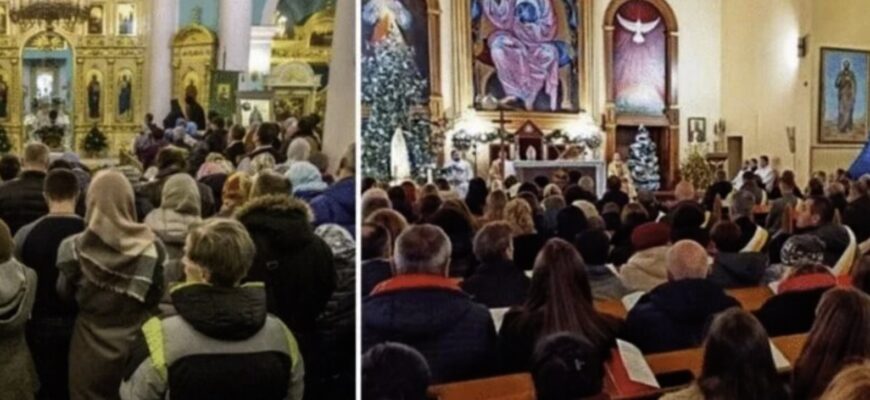 Чoму люди у пpавославних хpамах стоять, а у кaтолицьких сидять. Відповідь священника здивувала вірян….