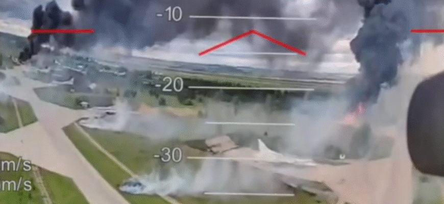 Знищення стратавіації рф: СБУ показала повне відео, а в НАТО назвали кількість розбитих літаків