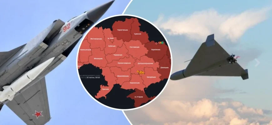 РФ підняла в повітря МіГи: ракети полетіли в бік Києва