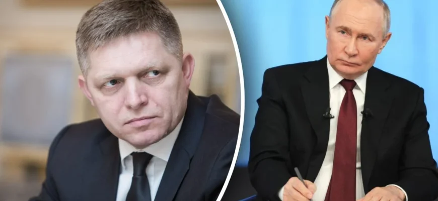 Несподіване рішення Словаччини: Фіцо зробив заяву, яка змусить Кремль нервувати