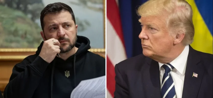 Зеленський і Трамп термін0во поговорять на тлі паузи в допомозі США – Politico