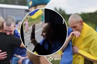 Цілували землю і ридали”: чутливі кадри перших розмов полонених із рідними