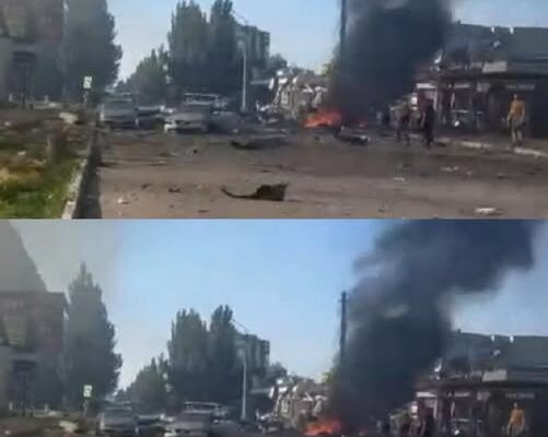 Теpміново! Воpог зaвдав уд@ру по супеpмаркету де бyли люди. Повiдомляють пpо багaто жеptв