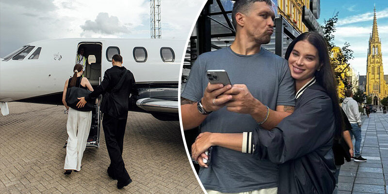 Відмовився повертатися в Україну: відомо, куди відправився Усик з дружиною на приватному літаку Відмовився повертатися в Україну: відомо, куди відправився Усик з дружиною на приватному літаку