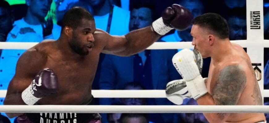 Усик – Дюбуа: онлайн-трансляція бою за звання абсолютного чемпіона світу