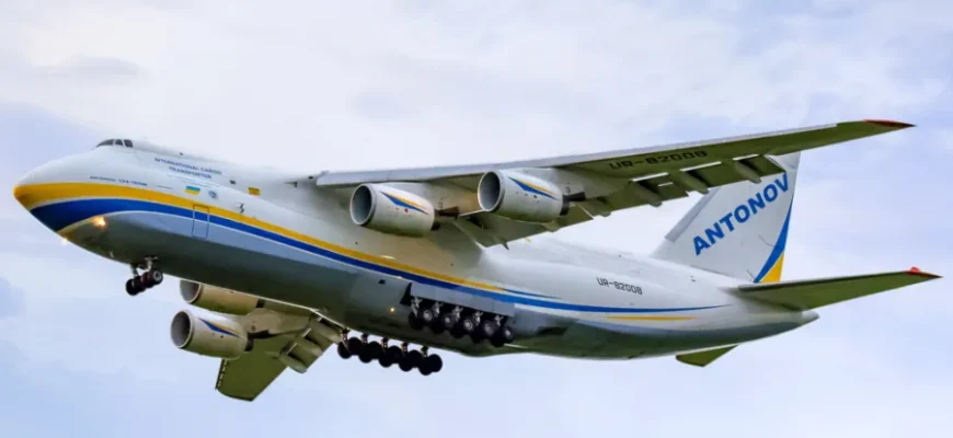 Легендарний "Руслан" знову в небі: літак Ан-124-100 помічено над Києвом
