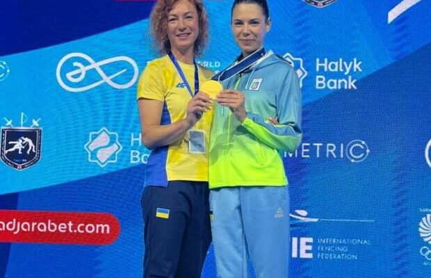 Вдруге в історії чемпіонкою світу з фехтування на шпагах стала українка (відео)