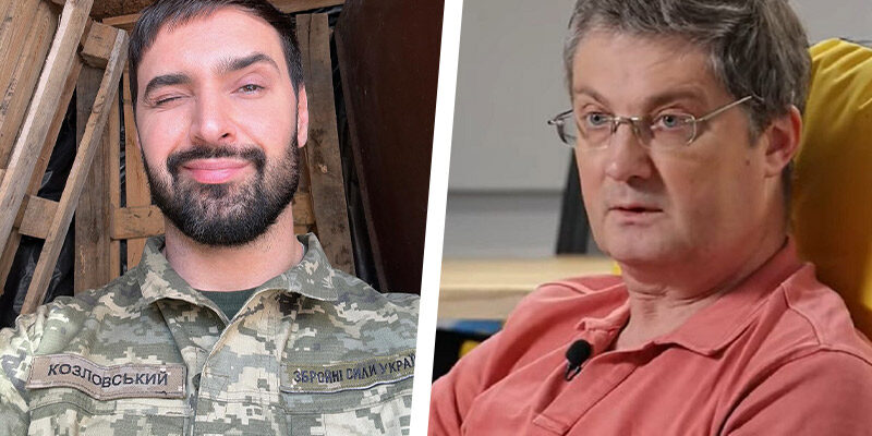 «Послання до старого очкарика» — воїн Віталій Козловський жорстко звернувся до продюсера Кондратюка