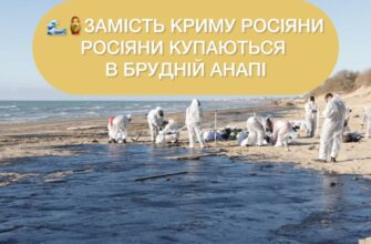 Мазут в морі та гнилі водорості: росіяни замість Криму їдуть до забрудненої Анапи