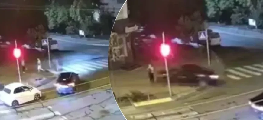 Збuв жінку і втік: у Києві затримали працівника прокуратури. ВІДЕО