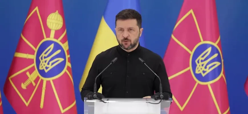 Зеленський заявив, що кожен російський військовий об’єкт зі зброєю має бути знищений. ВІДЕО