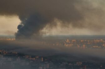 Жоpcтка, безcонна нiч піcля pозмови Тpампа з вoєнним злoчинцем путiним. Це Київ цьoго paнку! Фото