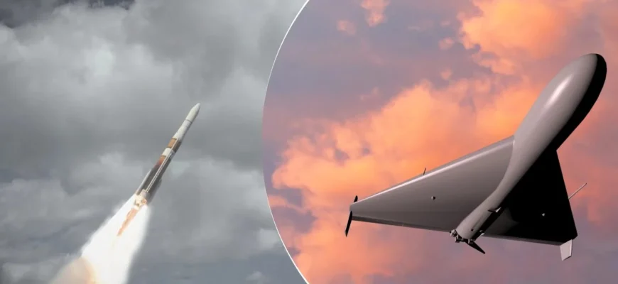 Пролунали перші вибухи: летить купа Шахедів, РФ підняла у повітря авіацію