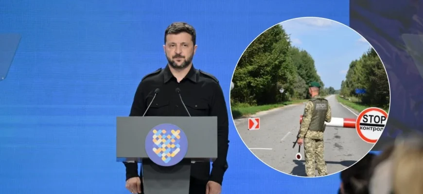 Зеленський доручив спростити перетин кордону для частини чоловіків: хто у списку