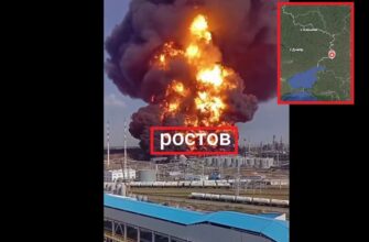 “Ось це рвонуло!” – у Мережі показали відео нового вибуху на НПЗ під Ростовом