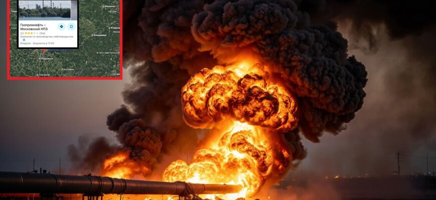 Україна підірвала в РФ нафтопровід, який закачує нафту на московський НПЗ: все горить, насос зупинено – ЗМІ