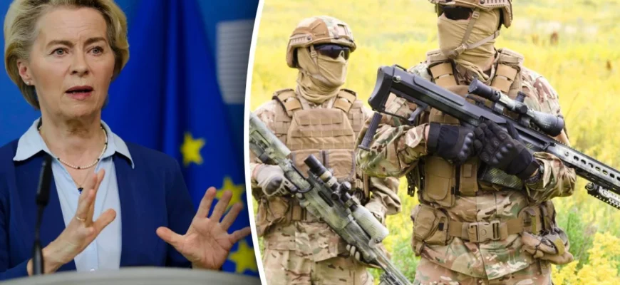 Європа може відправити війська в Україну: Фон дер Ляєн розкрила деталі плану