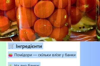 Мариновані помідори на зиму — просто та смачно! Цей рецепт перевірений роками — помідори виходять ароматні, пружні та дуже смачні