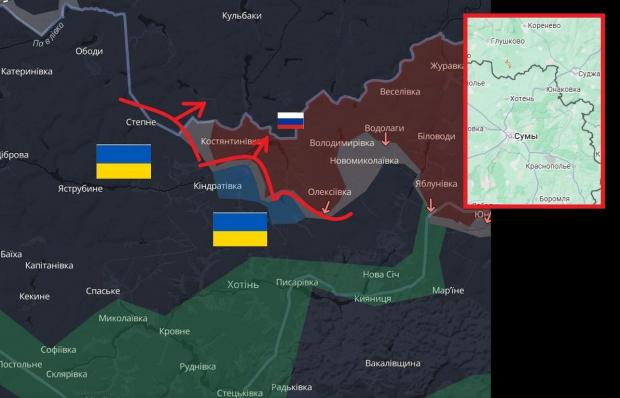 Контрнаступ на Курському напрямку триває: ЗСУ звільнили ще два села на Сумщині, вибивши російських загарбників закордон