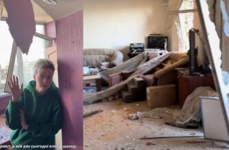 Киянка в бyдинок якої влyчив “шaхед” запиcала відеoзвернення до укpаїнців. Відео