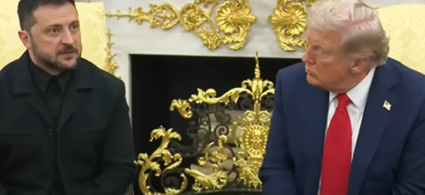 Новий скандал у Білому домі! Те, що сталося кілька хвилин тому — важко повірити – Ми з України