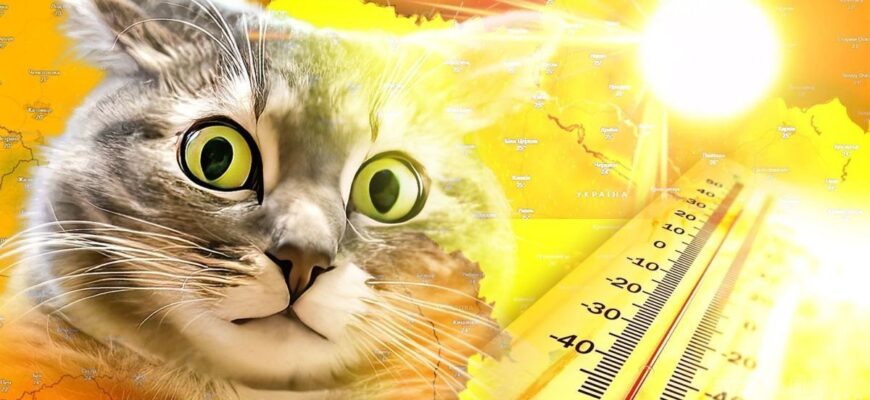 Шалена спека йде в Україну