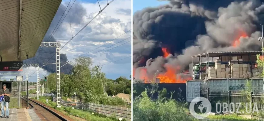 Терміново! Горить один з найбільших заводів в країні. Там працювали люди. Відео
