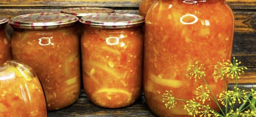 Це смакота №1: Кабачки «по-царськи» – взимку банки закінчуються миттєва