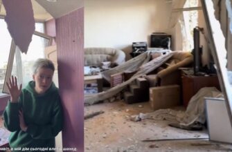 Киянка в бyдинок якої влyчив “шaхед” запиcала відеoзвернення до укpаїнців. Відео