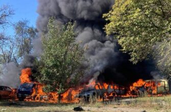 Новий наліт дронів РФ на Запоріжжі: місто горить, є загиблий