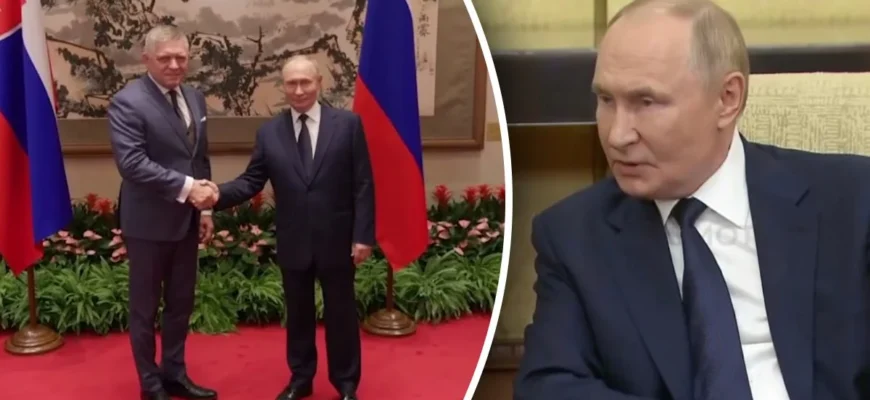 Путін цинічно виправдав війну в Україні і видав порцію абсурду про НАТО і ЄС