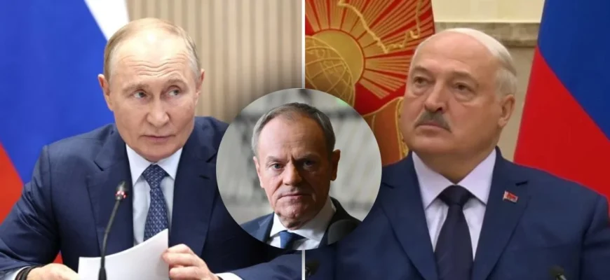 Польща закриває кордон – Туск побоюється спільного нападу РФ з Білоруссю
