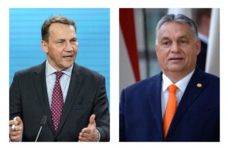 Коментар Орбана про атаку російських дронів на Польщу викликав у Сікорського жорстку відповідь