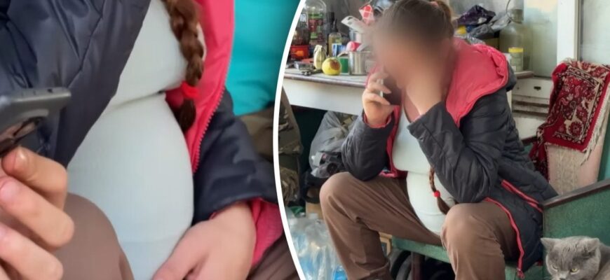 Заради життя донечки: вагітна жителька Покровська виїхала з міста на велосипеді