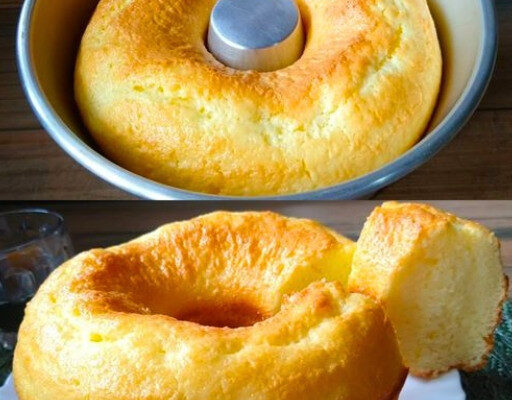 Простий бабусин бісквіт.* 1 1/2 склянки молока.